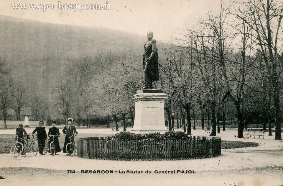 714 .  BESANÇON - La Statue du Général PAJOL